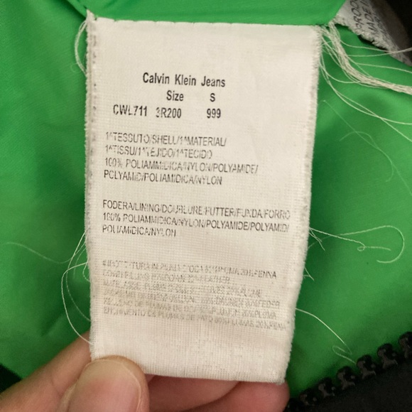 calvin klein black jacket - Picture 5 of 6